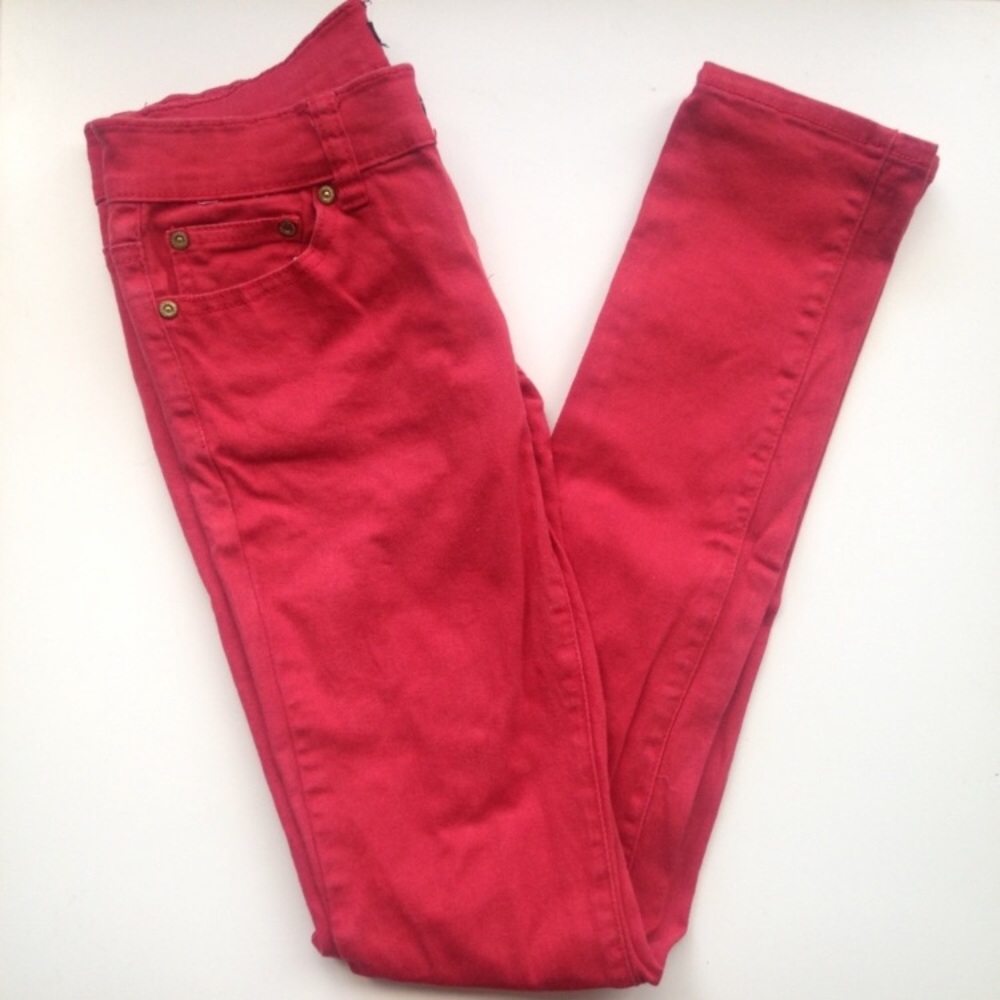 Red Jeans - Picture 2 of 2